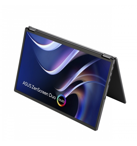 ASUS ZenScreen Duo OLED MQ149CD écran plat de PC 35,6 cm (14") 1920 x 1200 pixels WUXGA Argent