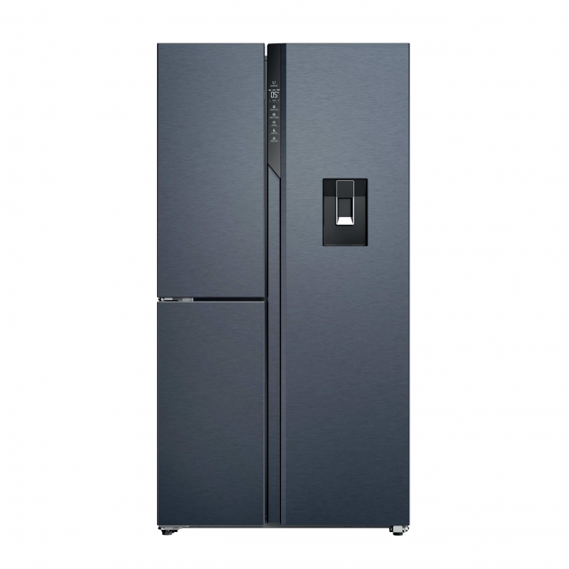 Haier HSPR79F18EWMB Frigorifero Side By Side 3 Porte Libera installazione 573L E Nero