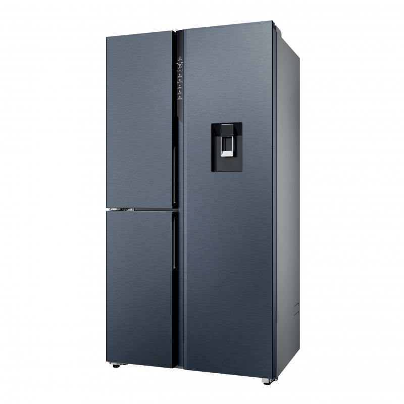 Haier HSPR79F18EWMB Frigorifero Side By Side 3 Porte Libera installazione 573L E Nero