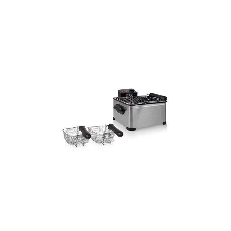 Tristar FR-6949 freidora Sencillo 5 L 2000 W Plata