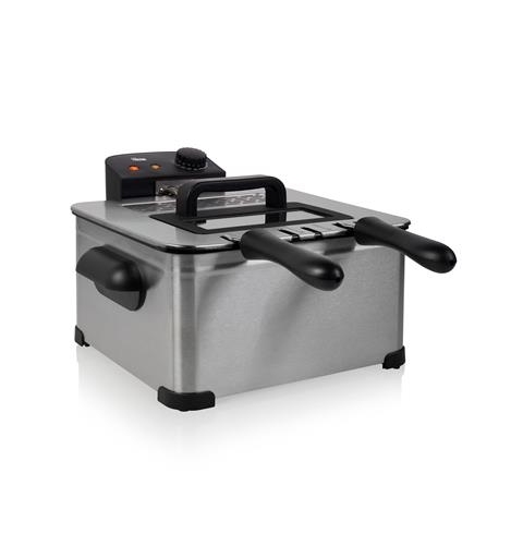 Tristar FR-6949 freidora Sencillo 5 L 2000 W Plata