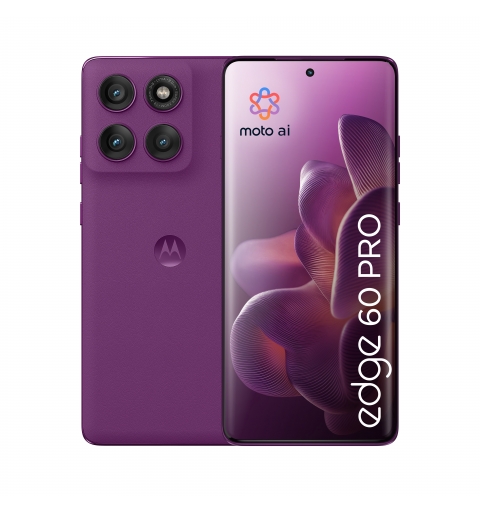 Motorola edge 60 pro 16.9 cm (6.67") Dual SIM Android 15 5G USB Type-C 12 GB 512 GB 6000 mAh Purple