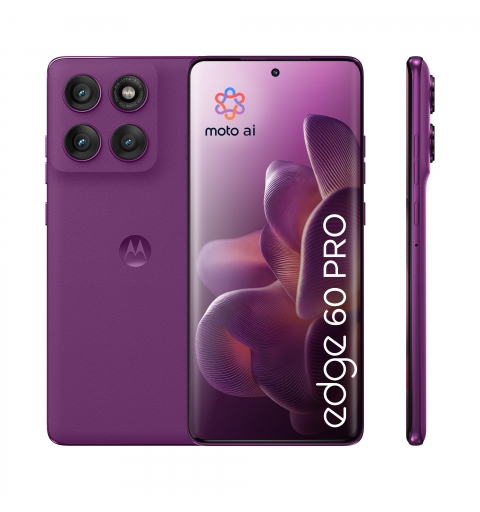 Motorola edge 60 pro 16.9 cm (6.67") Dual SIM Android 15 5G USB Type-C 12 GB 512 GB 6000 mAh Purple