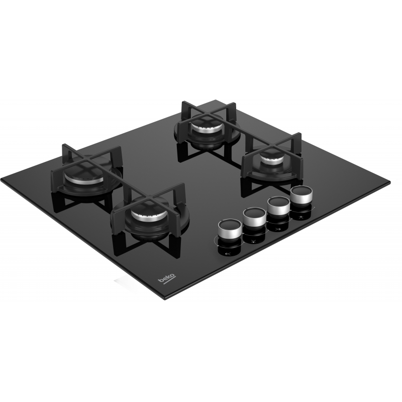Beko HILG 64225 SB Noir Intégré 60 cm Gaz 4 zone(s)