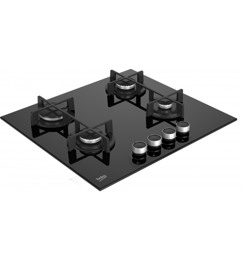 Beko HILG 64225 SB Noir Intégré 60 cm Gaz 4 zone(s)