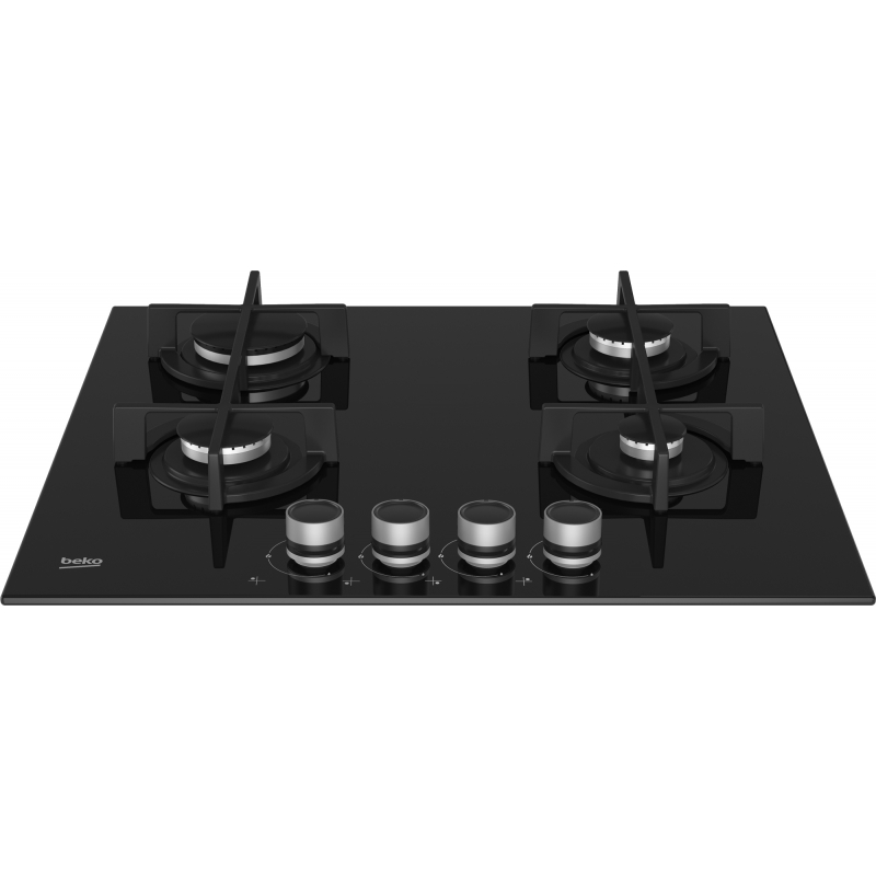 Beko HILG 64225 SB Noir Intégré 60 cm Gaz 4 zone(s)