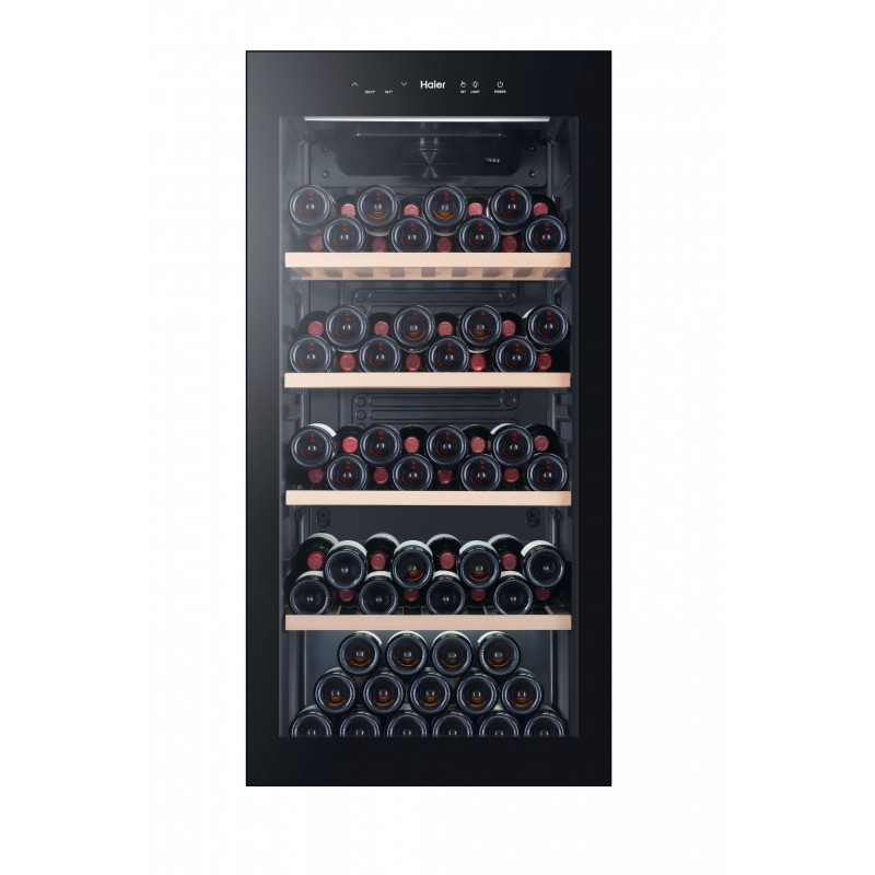 Haier Wine Bank 60 Serie 5 WS120GA Compressor wine cooler Freestanding Black 117 bottle(s)