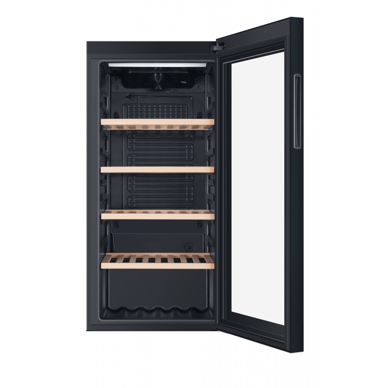 Haier Wine Bank 60 Serie 5 WS120GA Compressor wine cooler Freestanding Black 117 bottle(s)