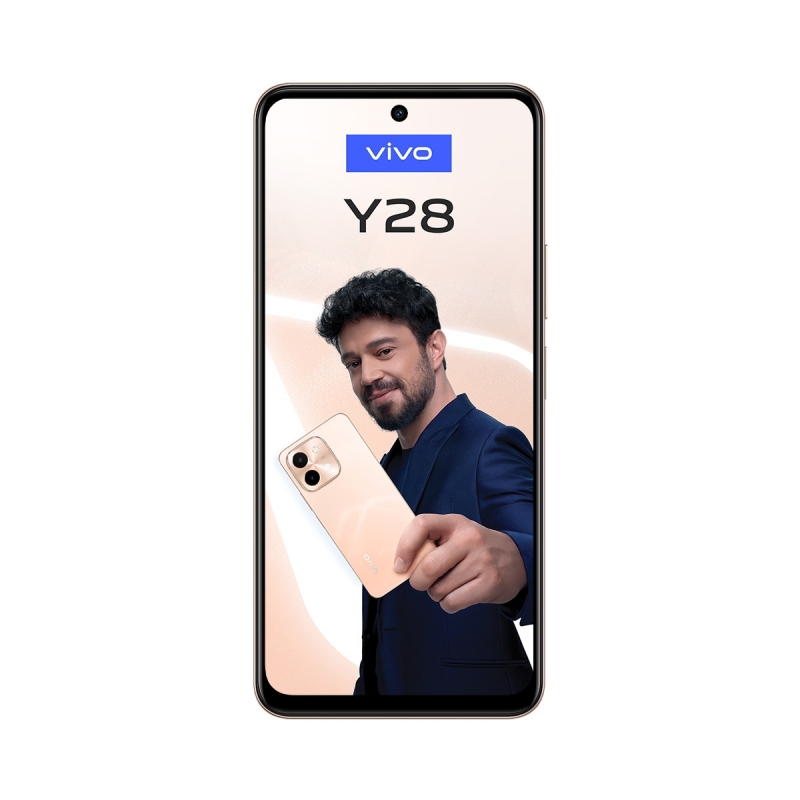 VIVO Y28 17 cm (6.68") Doppia SIM Android 14 4G 8 GB 256 GB 6000 mAh Arancione