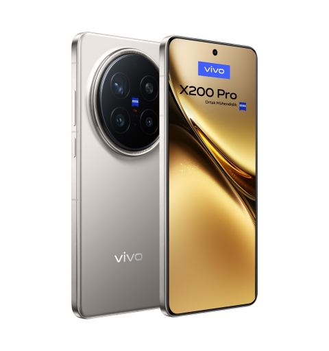 VIVO X200 Pro 16+512GB 17.2 cm (6.78") Dual SIM Android 15 5G 16 GB 6000 mAh Titanium