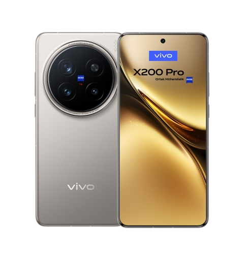 VIVO X200 Pro 16+512GB 17.2 cm (6.78") Dual SIM Android 15 5G 16 GB 6000 mAh Titanium