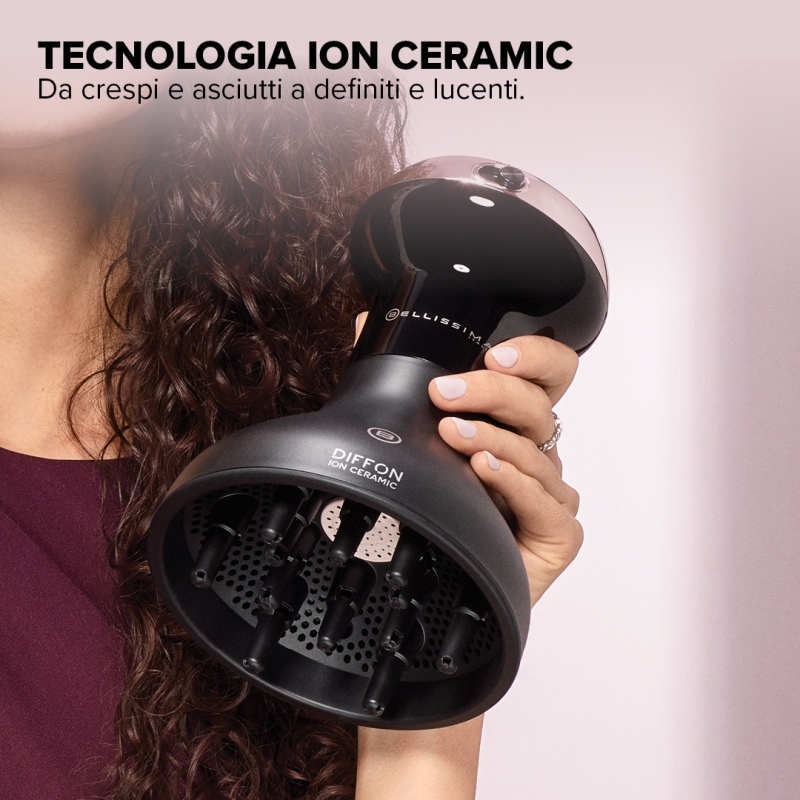 Bellissima Diffon Ion Ceramic Haartrockner 700 W Schwarz