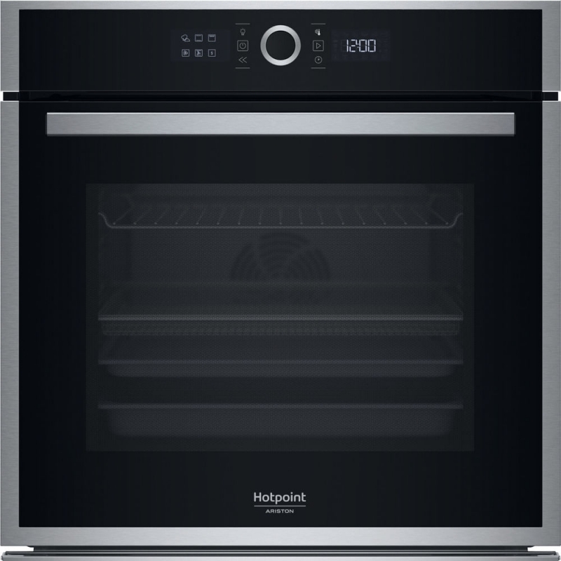 Hotpoint HAOI4S8HM0XA 73 L Negro, Acero inoxidable