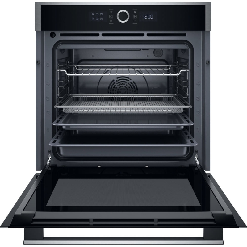 Hotpoint HAOI4S8HM0XA 73 L Negro, Acero inoxidable