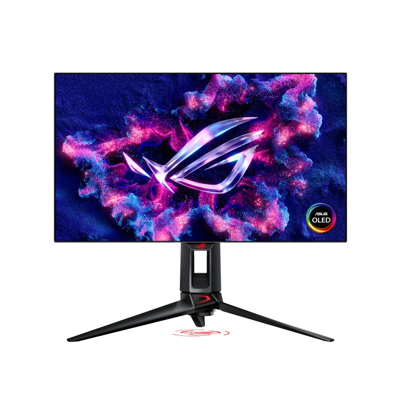 ASUS ROG Swift OLED PG27AQDP Computerbildschirm 67,3 cm (26.5") 2560 x 1440 Pixel Quad HD Schwarz