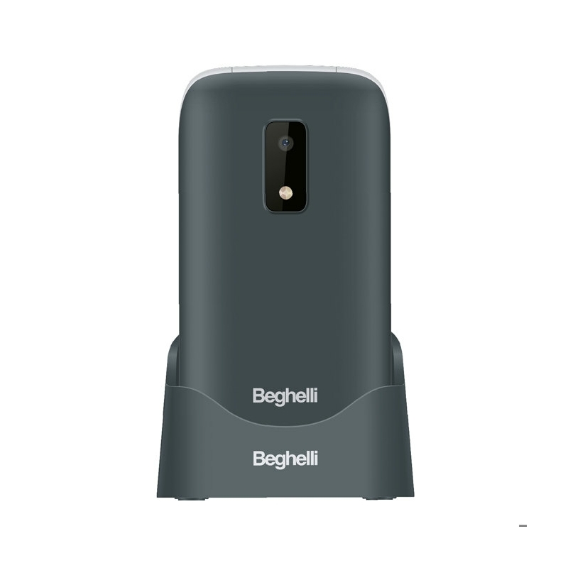 Beghelli SLV 20 + BAND PLUS 7,11 cm (2.8") 100 g Grigio Telefono per anziani