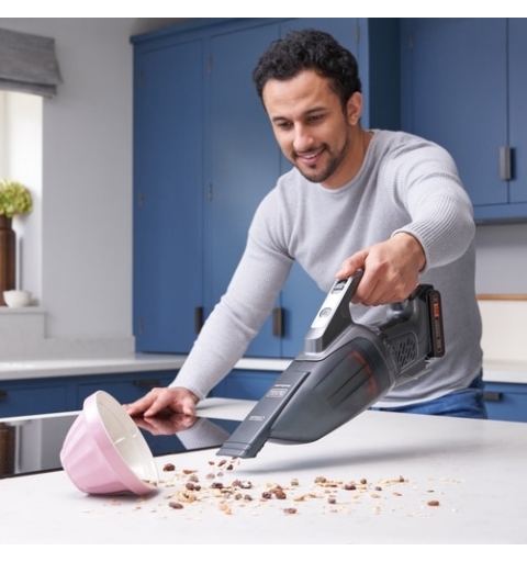 Black & Decker Dustbuster Handstaubsauger Schwarz, Grau, Orange Beutellos