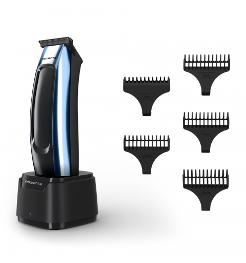 Rowenta TN1851E0 tagliacapelli Nero, Blu Ioni di Litio
