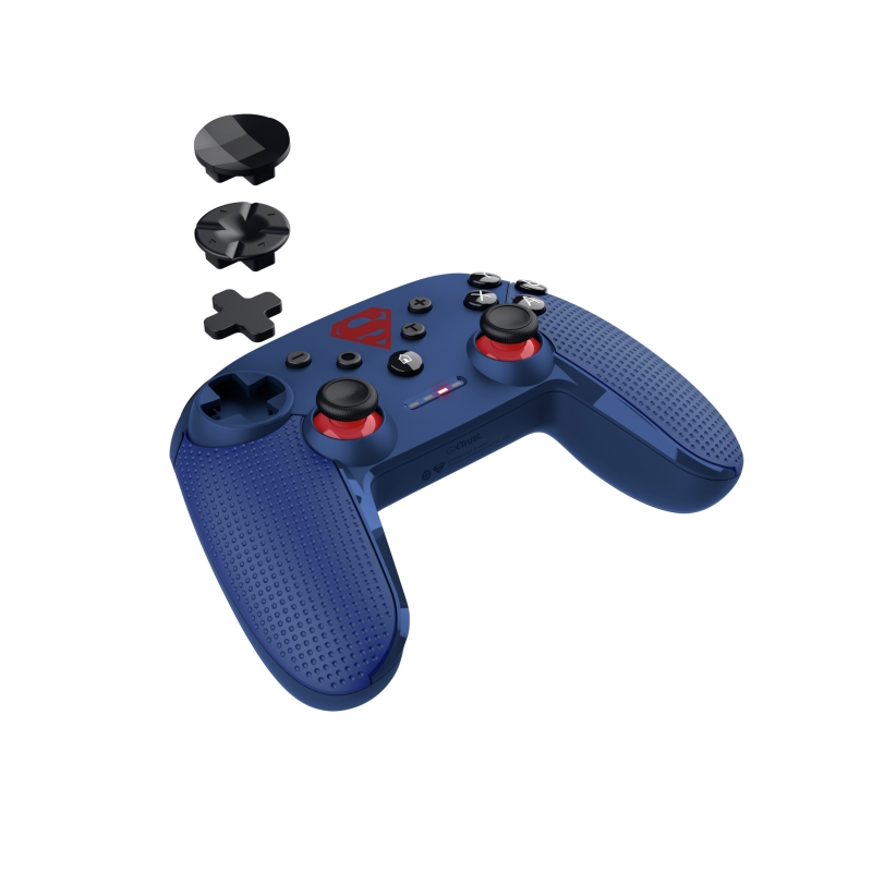 Trust GXT 542SM Muta Azul Bluetooth RF USB Gamepad Android, Nintendo Switch, Nintendo Switch 2, Nintendo Switch Lite, Nintendo