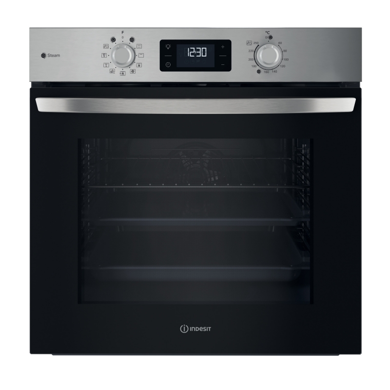 Indesit IO 258HS X 71 L Stainless steel
