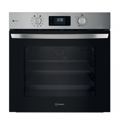 Indesit IO 258HS B forno multifunzione Inox 11Funzioni totali classe A+ 71Lt Funzione Vapore, Idrolisi