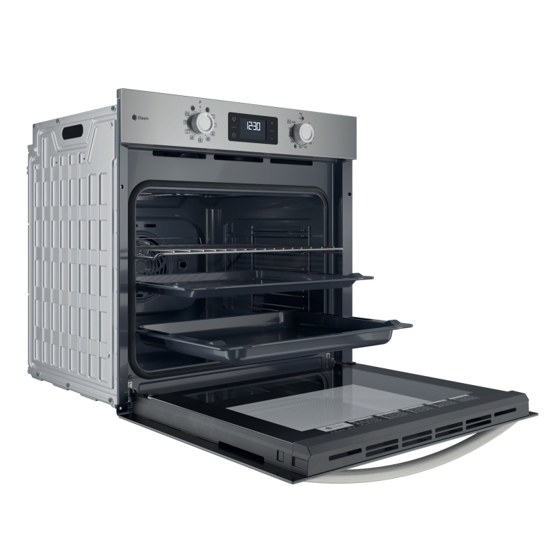 Indesit IO 258HS X 71 L Stainless steel