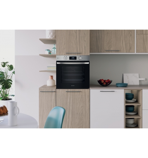 Indesit IO 258HS X 71 L Stainless steel