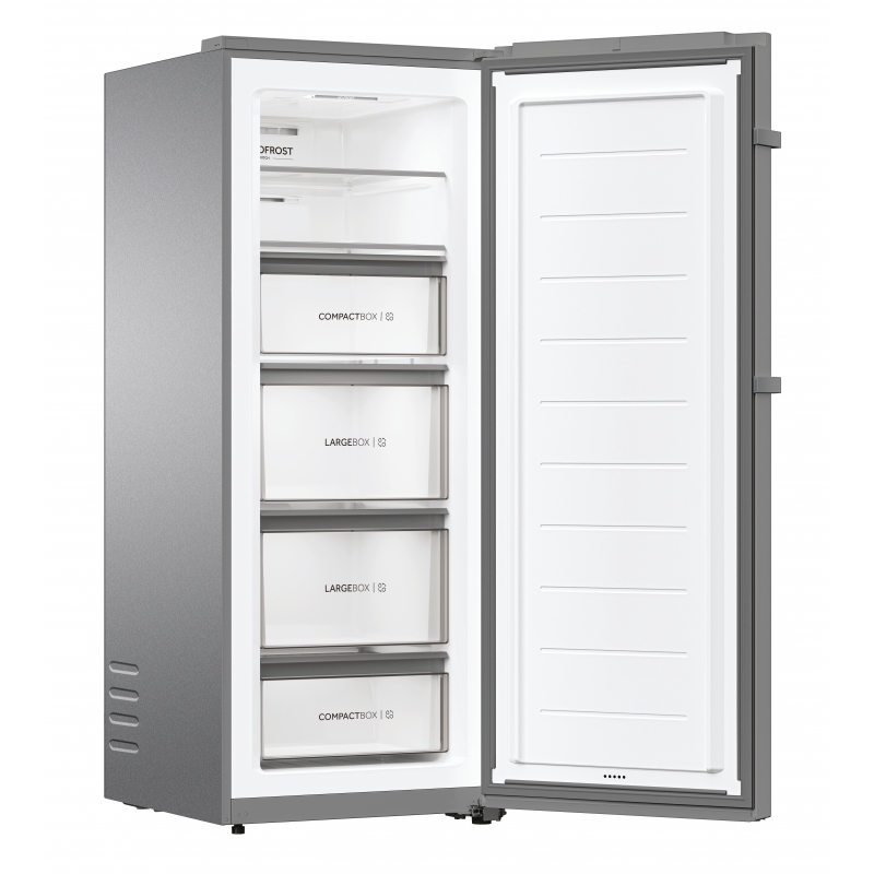Haier H4F226SEH1 Upright freezer Freestanding 226 L E Stainless steel