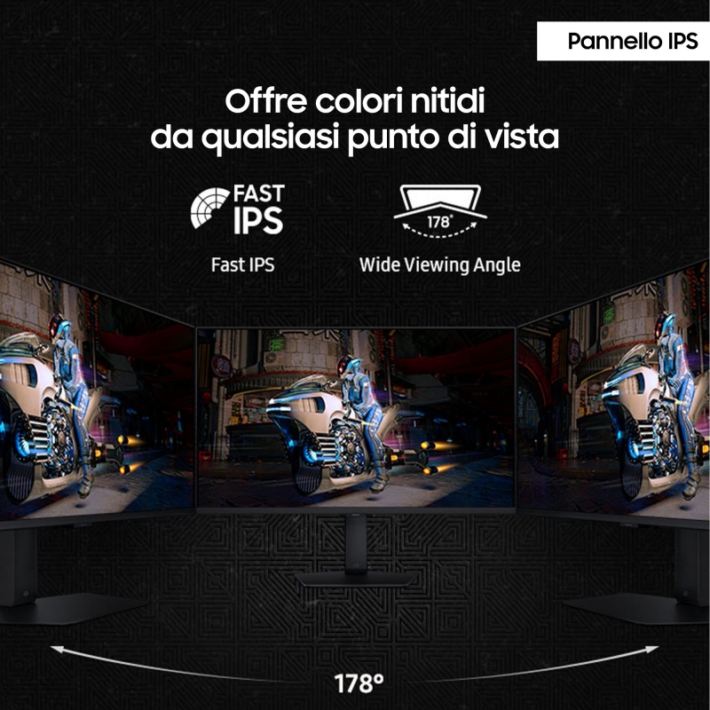 Samsung G70D pantalla para PC 68,6 cm (27") 3840 x 2160 Pixeles 4K Ultra HD LCD Negro