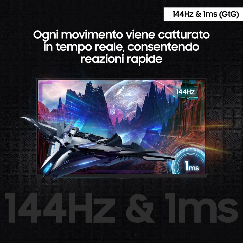 Samsung G70D pantalla para PC 68,6 cm (27") 3840 x 2160 Pixeles 4K Ultra HD LCD Negro