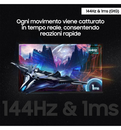 Samsung G70D pantalla para PC 68,6 cm (27") 3840 x 2160 Pixeles 4K Ultra HD LCD Negro