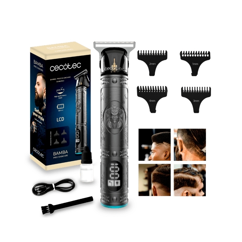 Cecotec 03380 hair trimmers clipper Black, Grey 4