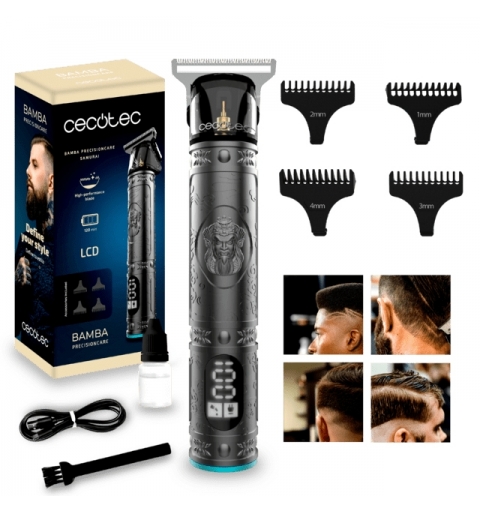 Cecotec 03380 tondeuse à cheveux Noir, Gris 4