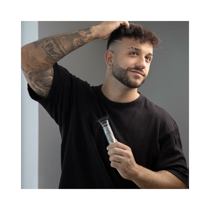 Cecotec 03380 tagliacapelli Nero, Grigio 4