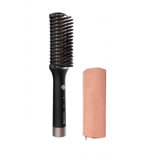 Cecotec 04286 hair styling tool Straightening brush Warm Black 56 W