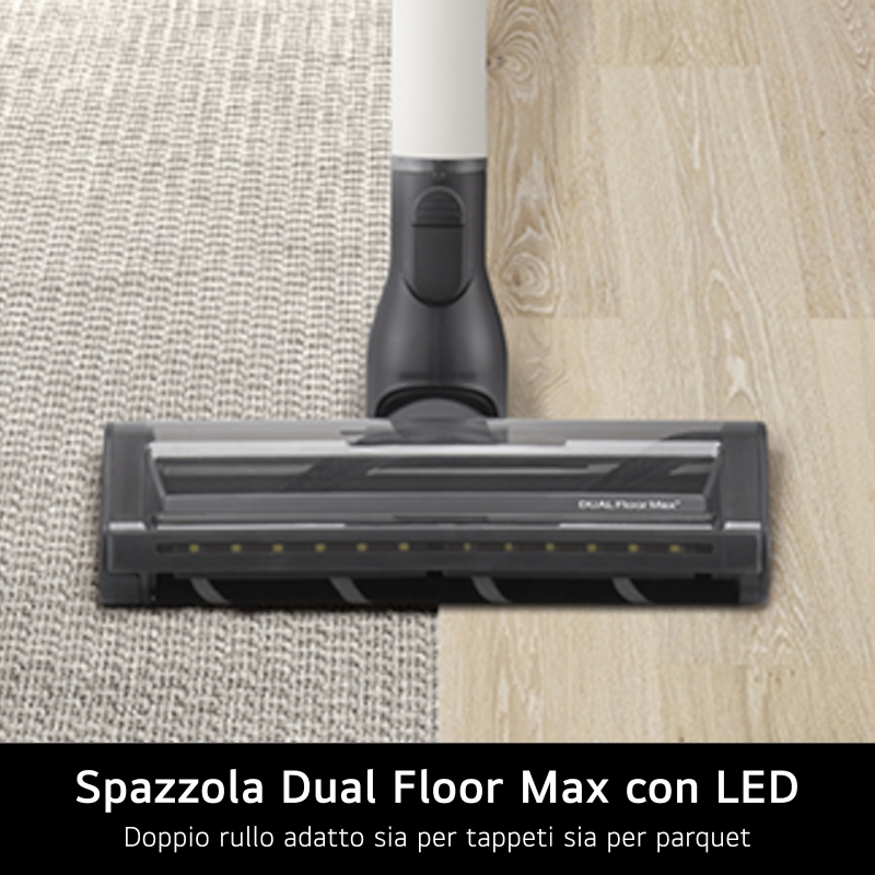 LG CordZero All-in-One Tower A9T-PRIME1C Stick vacuum Battery Dry HEPA Bagless 1.05 L 260 W Beige, Black
