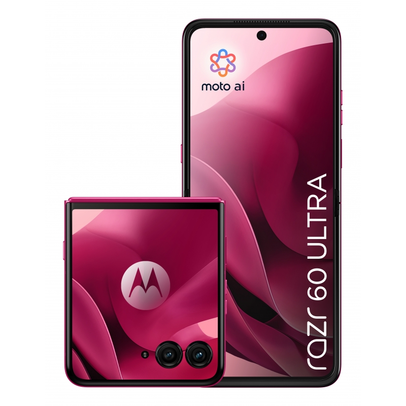 Motorola razr 60 ultra 17.7 cm (6.96") Dual SIM Android 15 5G USB Type-C 16 GB 512 GB 4700 mAh Pink
