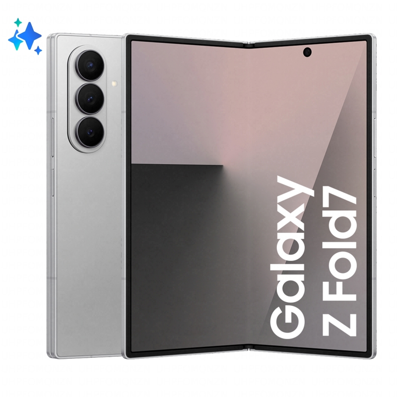 Samsung Galaxy Z Fold7 Smartphone AI, RAM 12GB, 256GB, Display 6,5" 8'', Camera 200MP, Batteria a lunga durata, Silver Shadow