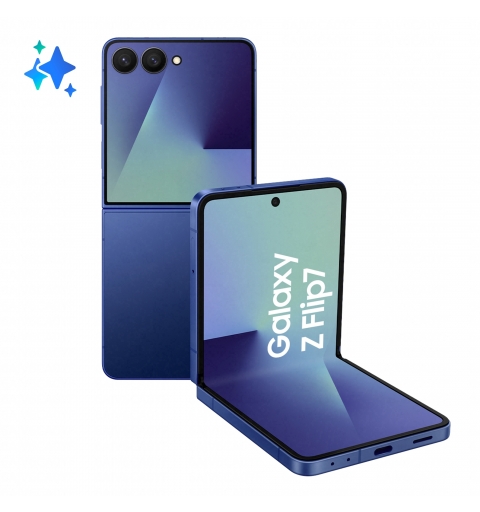Samsung Galaxy Z Flip7 17,3 cm (6.8") 5G 12 Go 256 Go 4300 mAh Bleu