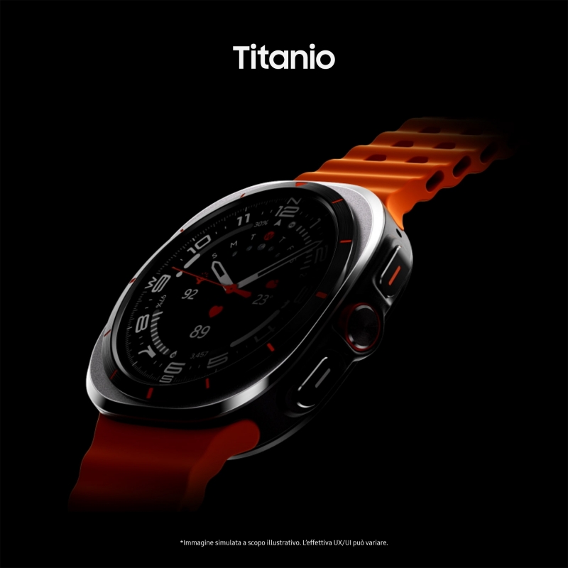 Samsung Galaxy Watch Ultra 3,81 cm (1.5") AMOLED 47 mm Digital 480 x 480 Pixel Touchscreen 4G Titan WLAN GPS