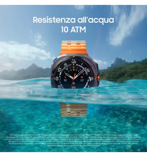 Samsung Galaxy Watch Ultra 3,81 cm (1.5") AMOLED 47 mm Digital 480 x 480 Pixel Touchscreen 4G Titan WLAN GPS