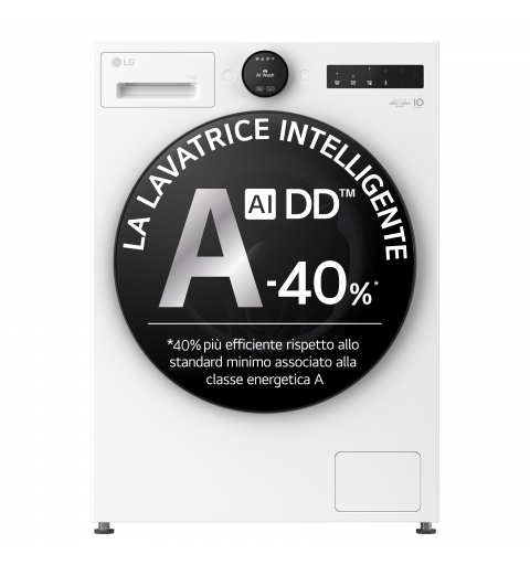 LG F4X7011TWB washing machine Front-load 11 kg 1400 RPM White