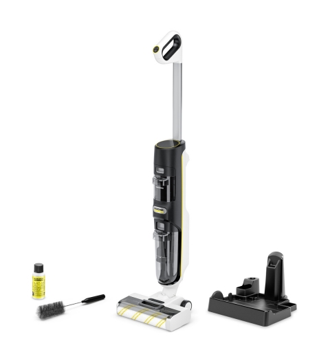 Kärcher FCV 4 aspirateur de table Noir, Blanc Sans sac