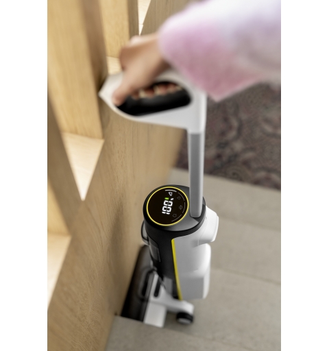 Kärcher FCV 4 aspirateur de table Noir, Blanc Sans sac