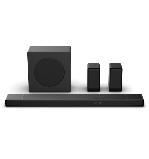 Hisense AX5140Q altavoz soundbar Negro 5.1.4 canales 600 W