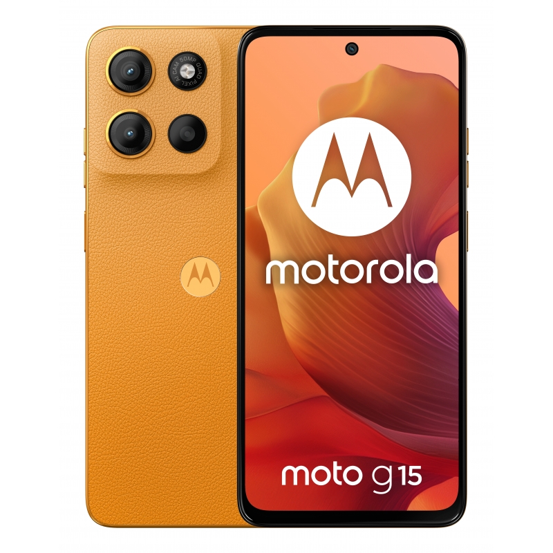 Motorola moto g15 17,1 cm (6.72") Doppia SIM Android 15 4G USB tipo-C 8 GB 128 GB 5200 mAh Arancione