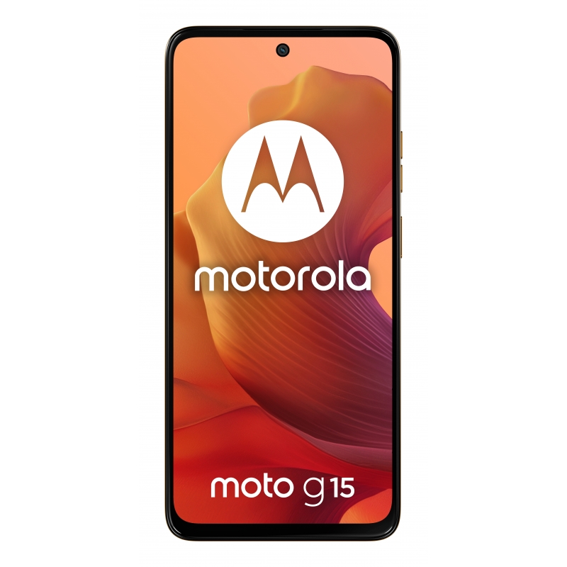 Motorola moto g15 17,1 cm (6.72") Doppia SIM Android 15 4G USB tipo-C 8 GB 128 GB 5200 mAh Arancione