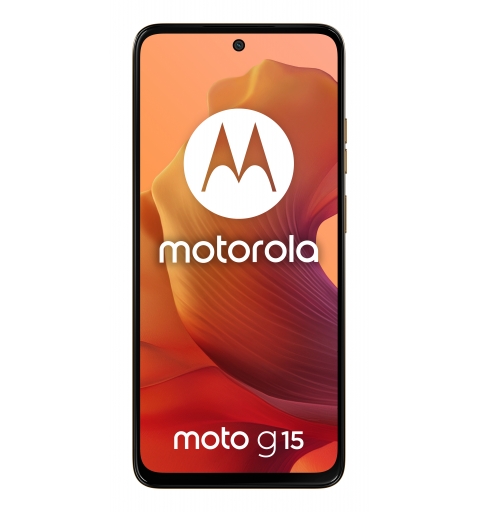 Motorola moto g15 17,1 cm (6.72") Doppia SIM Android 15 4G USB tipo-C 8 GB 128 GB 5200 mAh Arancione
