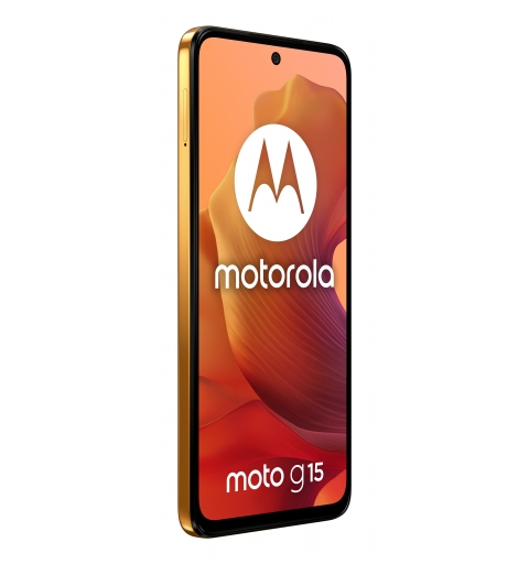 Motorola moto g15 17,1 cm (6.72") Doppia SIM Android 15 4G USB tipo-C 8 GB 128 GB 5200 mAh Arancione