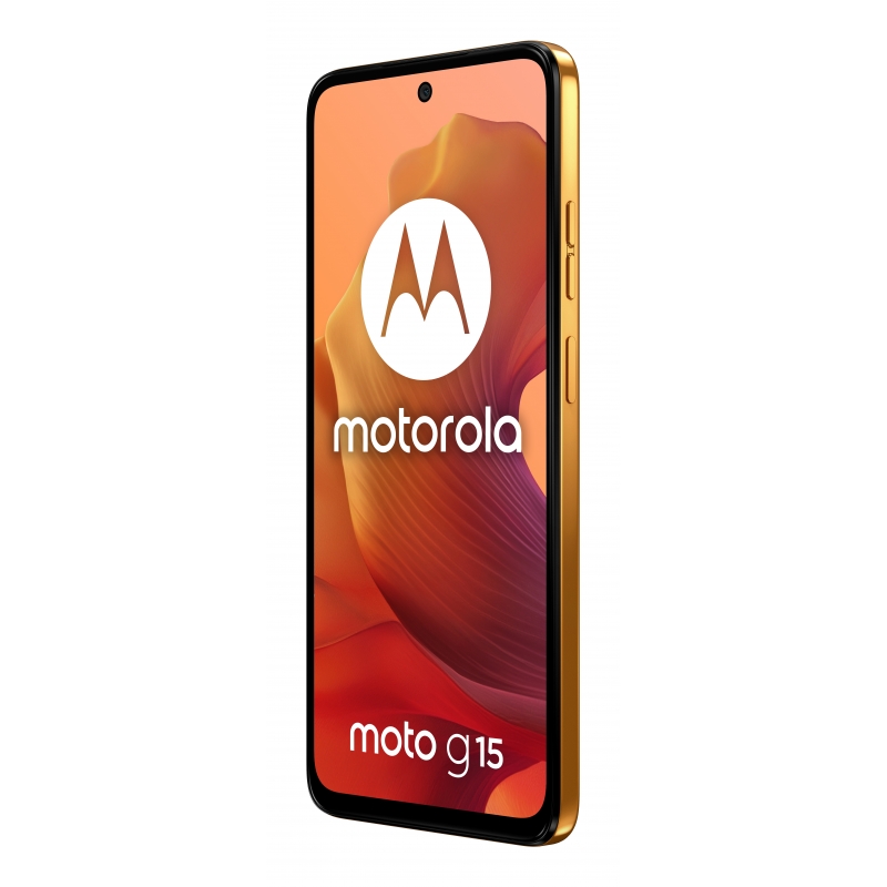 Motorola moto g15 17,1 cm (6.72") SIM doble Android 15 4G USB Tipo C 8 GB 128 GB 5200 mAh Naranja